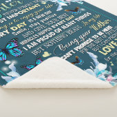 Daughter Gifts | Brief aan mijn dochter van papa Sherpa Deken (3/4)