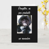 DAUGHTER-GRADUATEN MET MEMORIE KAART (Gele Bloem)