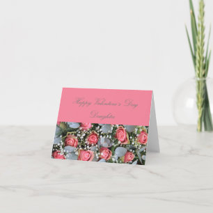 Daughter Happy Valentine's Day Rozen Feestdagen Kaart