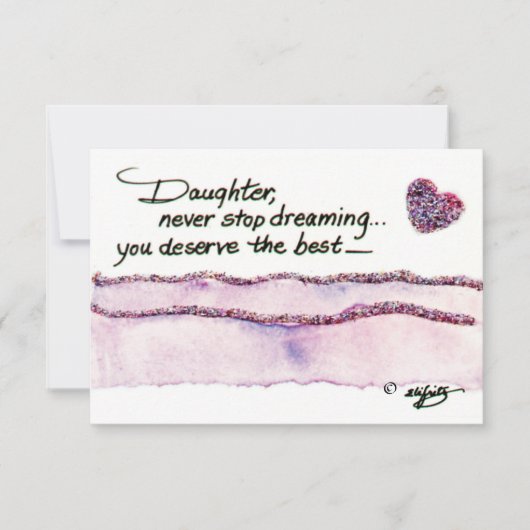 Daughter houdt nooit op met schilderen van Flat Ka (Voorkant)