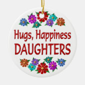 Daughter Hugs Keramisch Ornament (Voorkant)