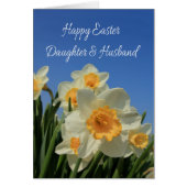 Daughter & Husband Happy Pasen (Voorkant)