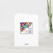 Daughter & Husband Happy Pasen Feestdagen Kaart (Achterkant)