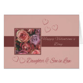 Daughter & Husband Happy Valentine's Day Rozen (Voorkant Horizontaal)