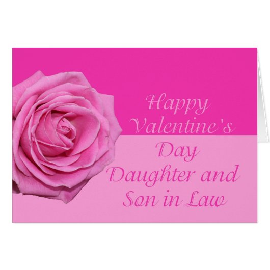 Daughter & Husband Happy Valentine's Day Rozen (Voorkant Horizontaal)