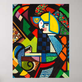 Daughter in a Rocker (1917-1918) beroemd gemaakt d Poster