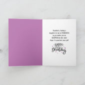 Daughter-in-law Birthday, grappig, zoals Outlaws!  Kaart (Binnen)