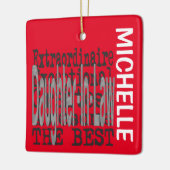 Daughter-in-Law Extraordinaire CUSTOM Keramisch Ornament (Links)