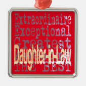 Daughter-In-Law Extraordinaire Metalen Ornament (Voorkant)
