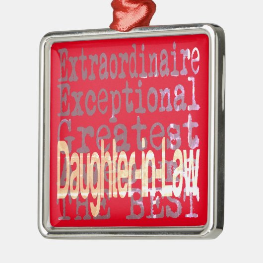 Daughter-In-Law Extraordinaire Metalen Ornament (Links)