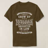 Daughter In Law I Never Dreamed Totally Awesome Fu T-shirt (Design voorkant)