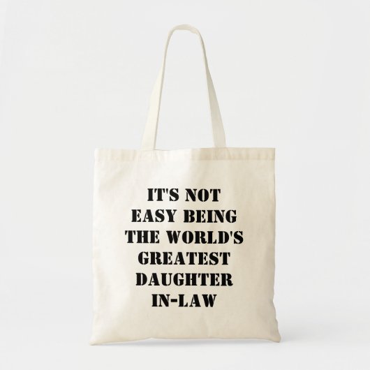 Daughter-in-law Tote Bag (Voorkant)