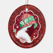 Daughter-in-Law's December 2010, Red Pet Girl Keramisch Ornament (Links)