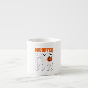Daughter is mijn Boo Halloween Ghost Boo T-Shirt Espresso Kop