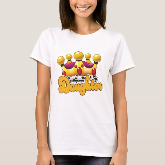 Daughter Kings crown T-shirt (Voorkant)