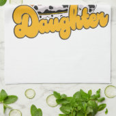 Daughter Kings crown Theedoek (Gevouwen)