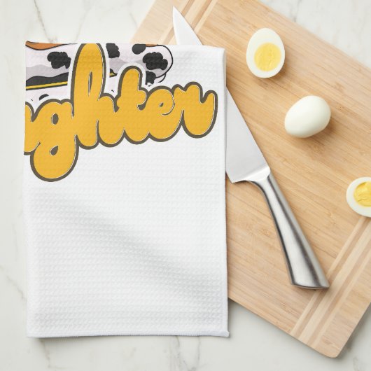 Daughter Kings crown Theedoek (Quarter Fold)