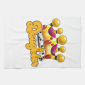 Daughter Kings crown Theedoek (Horizontaal)