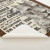 Daughter Lovers | Naar mijn dochter-liefdesmoeder Sherpa Deken (3/4)