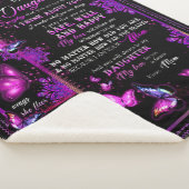 Daughter Lovers | Naar mijn dochter-liefdesmoeder Sherpa Deken (3/4)