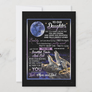 Daughter Lovers   Naar onze dochter-liefhebbers va Feestdagenkaart