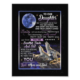 Daughter Lovers   Naar onze dochter-liefhebbers va Foto Afdruk