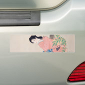Daughter Miyuki (Elegant Japans Lady, Aziatische k Bumpersticker (Op auto)