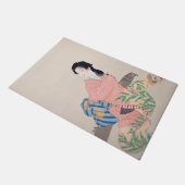 Daughter Miyuki (Elegant Japans Lady, Aziatische k Deurmat (Schuin)