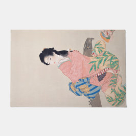 Daughter Miyuki (Elegant Japans Lady, Aziatische k Deurmat