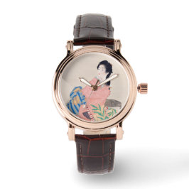 Daughter Miyuki (Elegant Japans Lady, Aziatische k Horloge