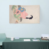 Daughter Miyuki (Elegant Japans Lady, Aziatische k Spandoek (Beurs)