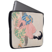 Daughter Miyuki (Mooie Japanse dame) (Aziatisch) Laptop Sleeve (Voorkant Rechts)