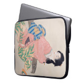 Daughter Miyuki (Mooie Japanse dame) (Aziatisch) Laptop Sleeve (Voorkant Links)