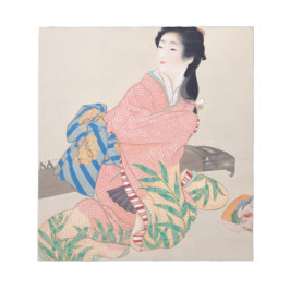 Daughter Miyuki (Mooie Japanse dame) (Aziatisch) Notitieblok