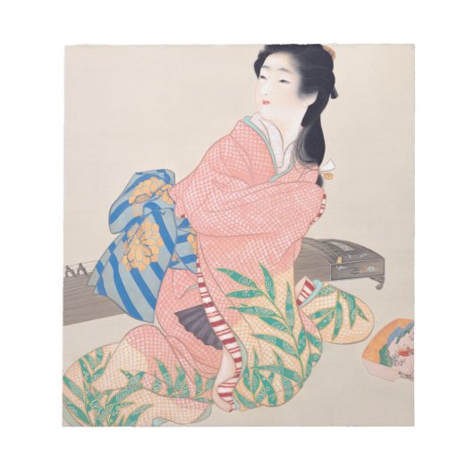 Daughter Miyuki (Mooie Japanse dame) (Aziatisch) Notitieblok (Voorkant)