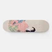 Daughter Miyuki (Mooie Japanse dame) (Aziatisch) Persoonlijk Skateboard (Horizontaal)