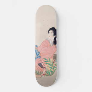 Daughter Miyuki (Mooie Japanse dame) (Aziatisch) Persoonlijk Skateboard