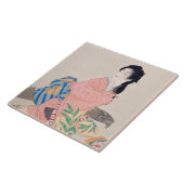 Daughter Miyuki (Mooie Japanse dame) (Aziatisch) Tegeltje (Zijkant)