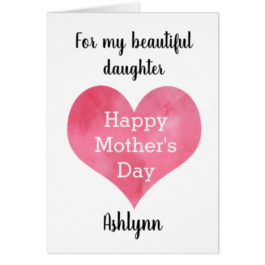 Daughter Moederdag (Voorkant)