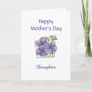Daughter Moederdag Card Kaart