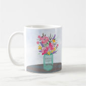 Daughter Moederdag Mason Jar Vase Koffiemok (Links)