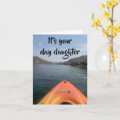 *DAUGHTER* "NICE SMOOOTH RIDE" VOOR UW GROTE DAG KAART (Gele Bloem)