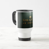 "Daughter of a King" Christian Mug Reisbeker (Voorkant links)