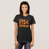 Daughter Of A Warrior Multiple Sclerosis Awareness T-shirt (Voorkant volledig)