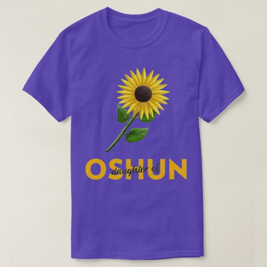 Daughter of Oshun T-shirt (Design voorkant)