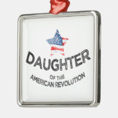 Daughter of the American Revolution DAR star rwb Metalen Ornament (Links)