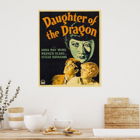  Daughter of The Dragon Hollywood Movie Poster (Keuken)