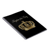 Daughter of The King - Spiral Notebook Notitieboek (Rechterzijde)