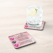 Daughter Poem 30th Birthday Drankjes Onderzetter (Rechterzijde)