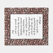 Daughter Proud van U Fleece Deken (Voorkant (Horizontaal))